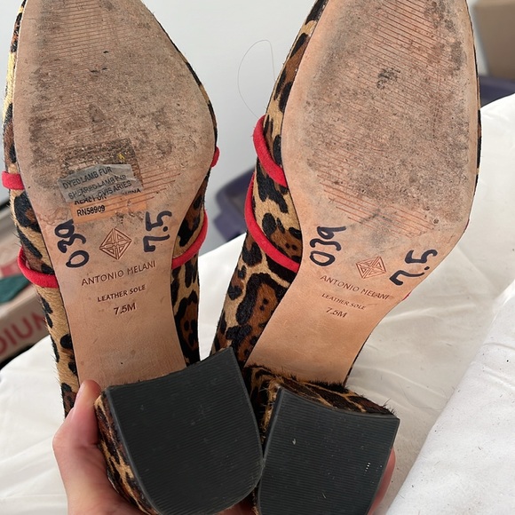 Antonio Melani leopard print heels - Picture 5 of 5